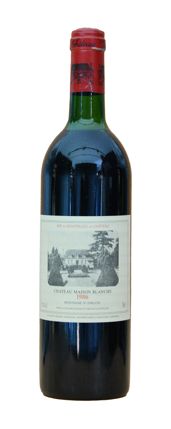 Chateau Maison Blanche Montagne Staint-Emilion 1986