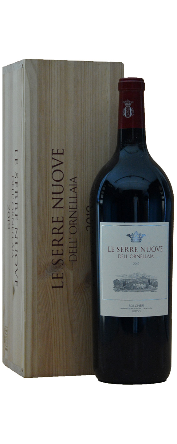Magnum (1,5 L) Ornellaia Le Serre Nuove Bolgheri dell` Ornellaia Rosso in OHK 2019