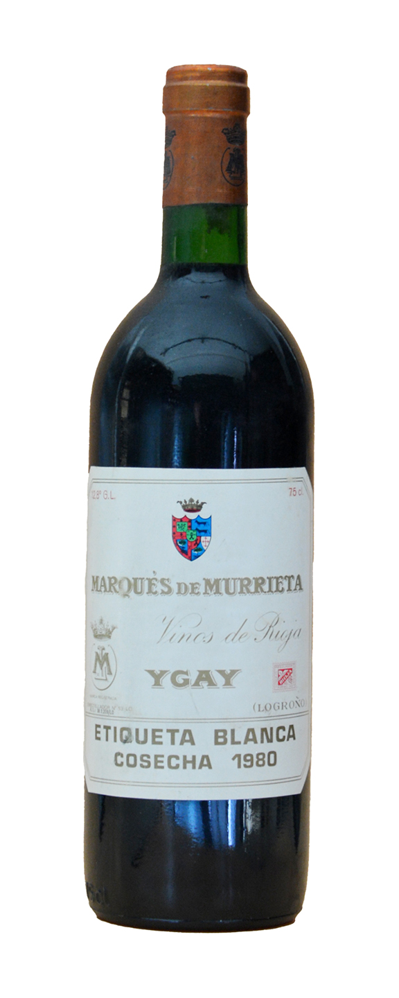 Marques de Murrieta Ygay Etiqueta Blanca 1980