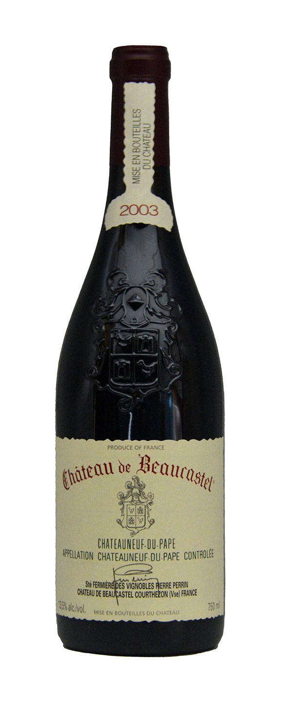 Chateau de Beaucastel Chateauneuf-du-Pape 2003
