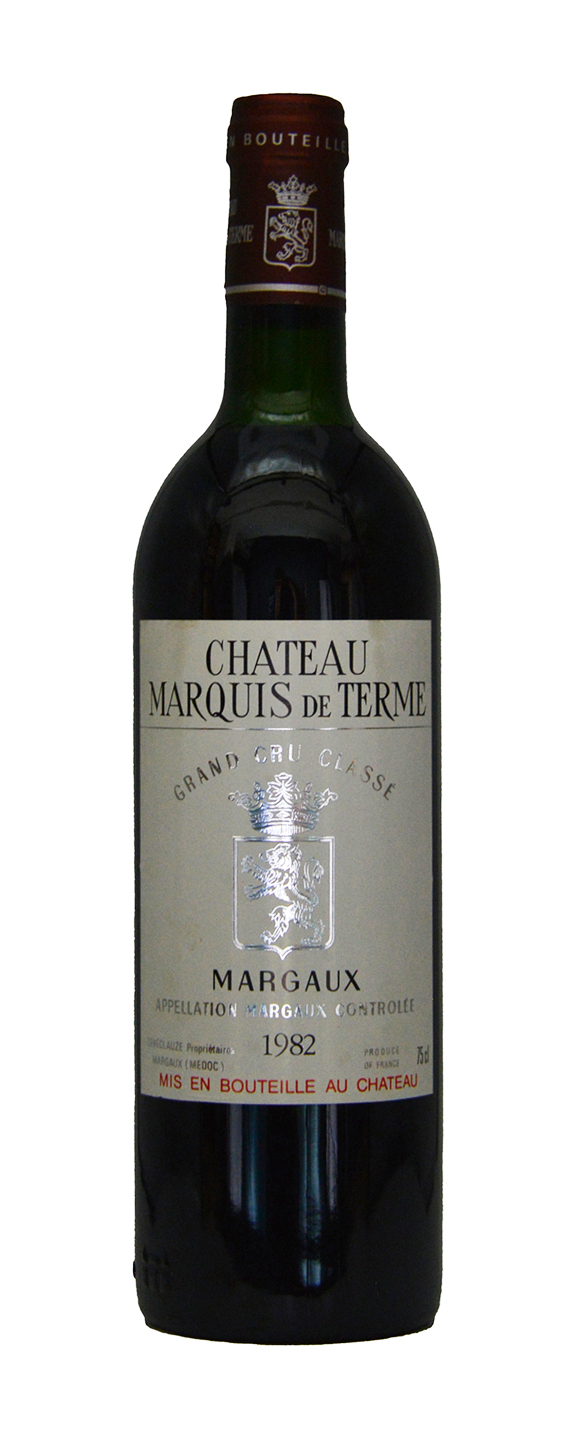 FR03444 Chateau Marquis de Terme Grand Cru Classe (TS) 1982