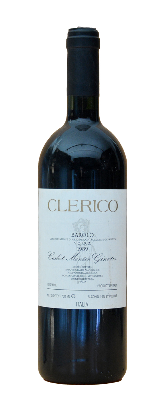Domenico Clerico Ciabot Mentin Ginestra Barolo 1989